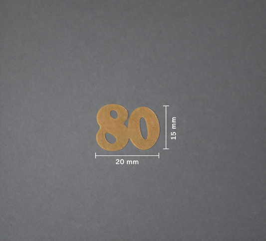 Konfetti-Streudeko Geburtstagszahl